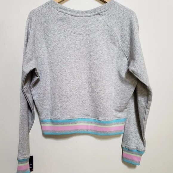 Champion Gray French Terry Campus Crew Neck Sweatshirt Women's Sz S - Picture 4 of 7